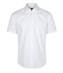 Gloweave Mens Nicholson Premium Poplin Short Sleeve Shirt wpocket
