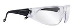 SGA Spark Safety Glasses Black Frame Clear Lens