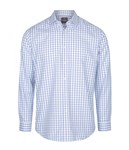 Gloweave Mens Bourke Window Pane Check Long Sleeve Shirt