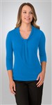 City Collection Ladies Pippa Knit Top 34 Sleeve