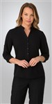 City Collection Ladies So Ezy Shirt 34 Sleeve with Roll Up Feature