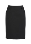 Biz Corporates Multi Pleat Comfort Wool Stretch Skirt