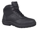 Oliver Non Safety Boot Lace up Zip Side Black