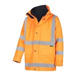 WorkIt 5 In 1 Waterproof Jacket and Reversible Vest X Pattern Reflective Tape