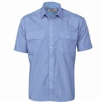 DNC Polyester Cotton Work Shirt Short Sleeve