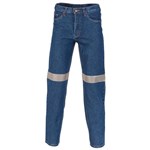 DNC Denim Stretch Jeans with Reflective Tape