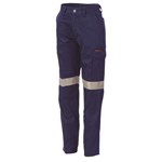 DNC Ladies Digga Cool Breeze Cotton Drill Cargo Trousers with Reflective Tape