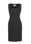 Biz Corporates Dress Sleeveless Side Zip Wool Stretch