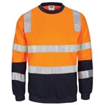 DNC Fleecy 2 Tone Crew Neck with hoop and Shoulder Tape