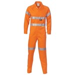 DNC Cotton Drill Coveralls RT1 Reflective Tape