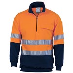 DNC Windcheater 12 Zip 100 Cotton RT1 Reflective Tape 2 Tone