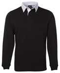 JBs Adults 2 Tone Rugby Shirt Long Sleeve