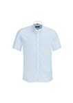 Boulevard by Biz Corporates Mens Fifth Avenue Shirt Short Sleeve Cotton Polyester Elastane
