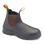 Blundstone Boot Elastic Sided Waxy Leather Non Safety Brown