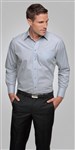 City Collection Mens Shadow Stripe Shirt Long Sleeve