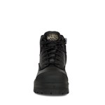 Oliver Ats 130mm Lace up Zip Side Hiker Boot Black