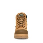 Oliver Ats 130mm Lace up Zip Side Hiker Boot Stone