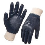 Hercules Nitrile Medium Weight Full Dip Knit Wrist Glove