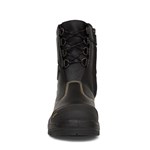 Oliver Ats 200mm Lace Up Zip Side Boot Black