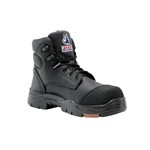 Steel Blue Canberra Lace up Boot with Mako Toe Guard