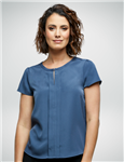 Corporate Reflections Ladies Gemini fitted Blouse Short Sleeve