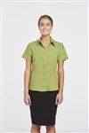 Corporate Reflections Ladies Climate Smart Blouse Semi Fit Short Sleeve