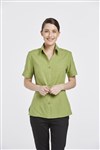 Corporate Reflections Ladies Climate Smart Blouse Easy Fit Action Back Short Sleeve