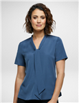 Corporate Reflections Ladies Willow loose fit blouse short sleeve