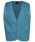 JBs Fluro Vest 100 Polyester Tricot Fabric