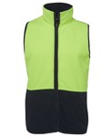 JBs Hi Vis Polar Fleece Vest