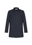 Biz Corporates Rococo Mens Lined Car Coat Midnight