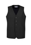 Biz Corporates Mens Longline Vest Comfort Wool Stretch