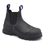 Blundstone Elastic Sided Boot Black TPU Toe Guard