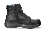Ascent Safety Oxide 2 Lace Up Zip Side Safety Boot Black