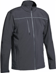 Bisley Fleece Soft shell Brushed Fleece Lined Jacket with Reflective Piping