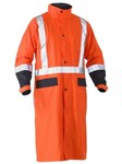 Bisley Long Rain Jacket with Reflective Tape