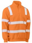 Bisley Rail Polar Fleece Jumper with Reflective Tape