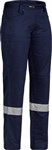 Bisley Ladies X Airflow Ripstop Work Pant with Reflective Tape