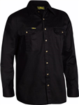 Bisley Cotton Drill Shirt Long Sleeve
