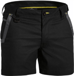 Bisley Flex  Move Stretch Short Short 100 Cotton Canvas Duck Weave