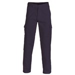 Cotton Drill Cargo Trouser Navy
