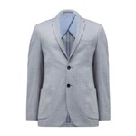 NNT Mens Linen Look Half Lined Jacket