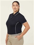 NNT Ladies AntiBac PolyCotton Short Sleeve Tipped Polo