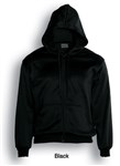 Bocini Adults Zip Front Fleece Hoodie