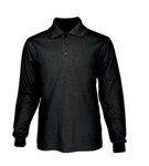 Bocini Unisex Cotton Back Long Sleeve Polo