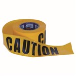 Barricade Tape Yellow CAUTION 100m x 75mm