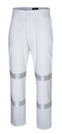 Tru Cargo Trouser with Bio Motion Reflective Tape White