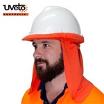 Hard Hat Flap Fire Retardant