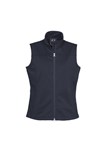 Biz Collection Ladies Soft Shell Vest 100 polyester outer micro fleece inner