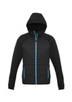 Biz Collection Mens Stealth Tech Hybrid Hoodie Jacket